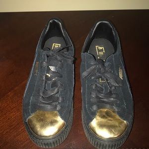 Puma Women's Suede Platform Sneakers